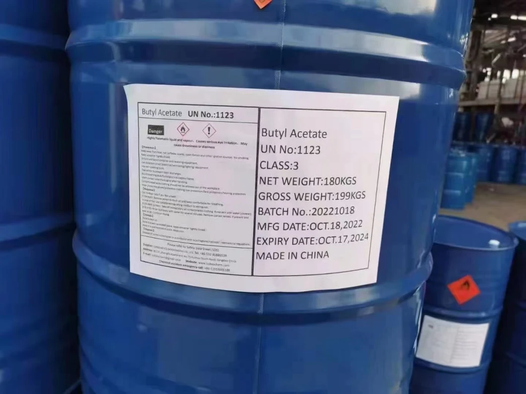 High Quality Sec-Butyl Acetate/Butyl Acetate 99%Min for Cleaning Agent and Paint