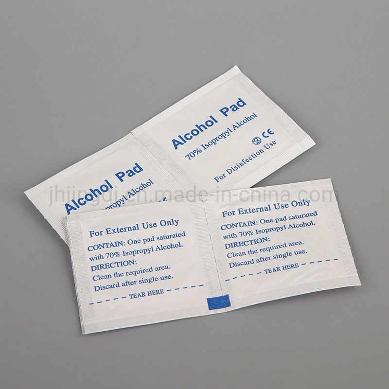 Top Sponsor Listing Pad Alcohol Non-Woven Sterile Pad and 70% Isopropyl Alcohol Pad and Clean Wipe